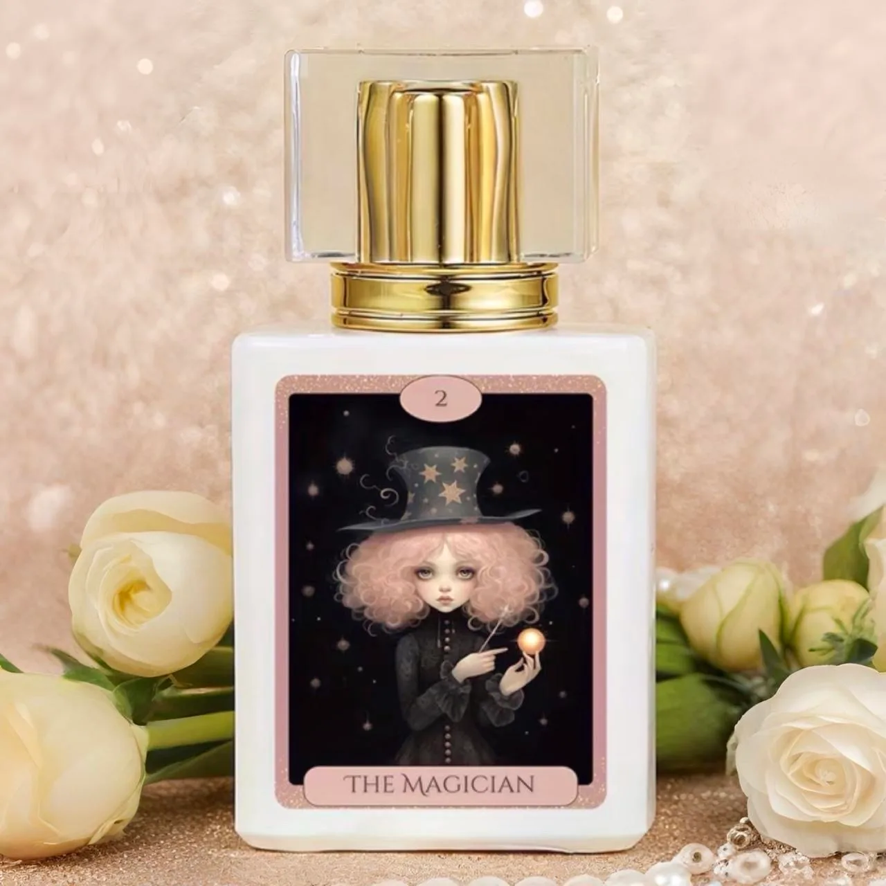 Hand Crafted Perfume: Biscoffee - 30ml Tarot Card Bottle — photo 3