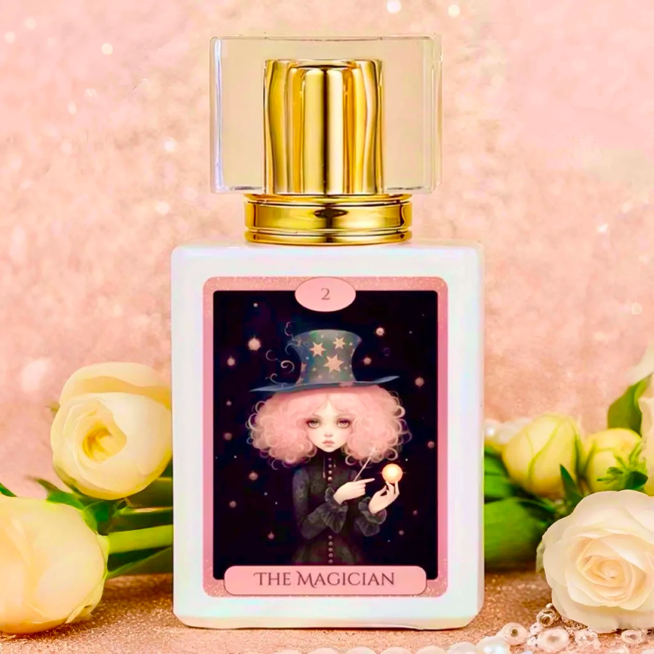 Hand Crafted Perfume: Biscoffee - 30ml Tarot Card Bottle – photo 3