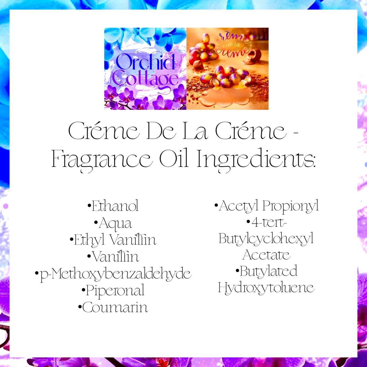 Hand Crafted Perfume: Créme De La Créme - 10ml Glass Bottle – photo 5