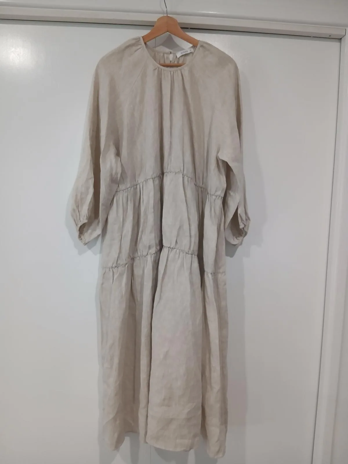 DISSH 100% Linen Tiered Maxi Dress – Size 14 — photo 2