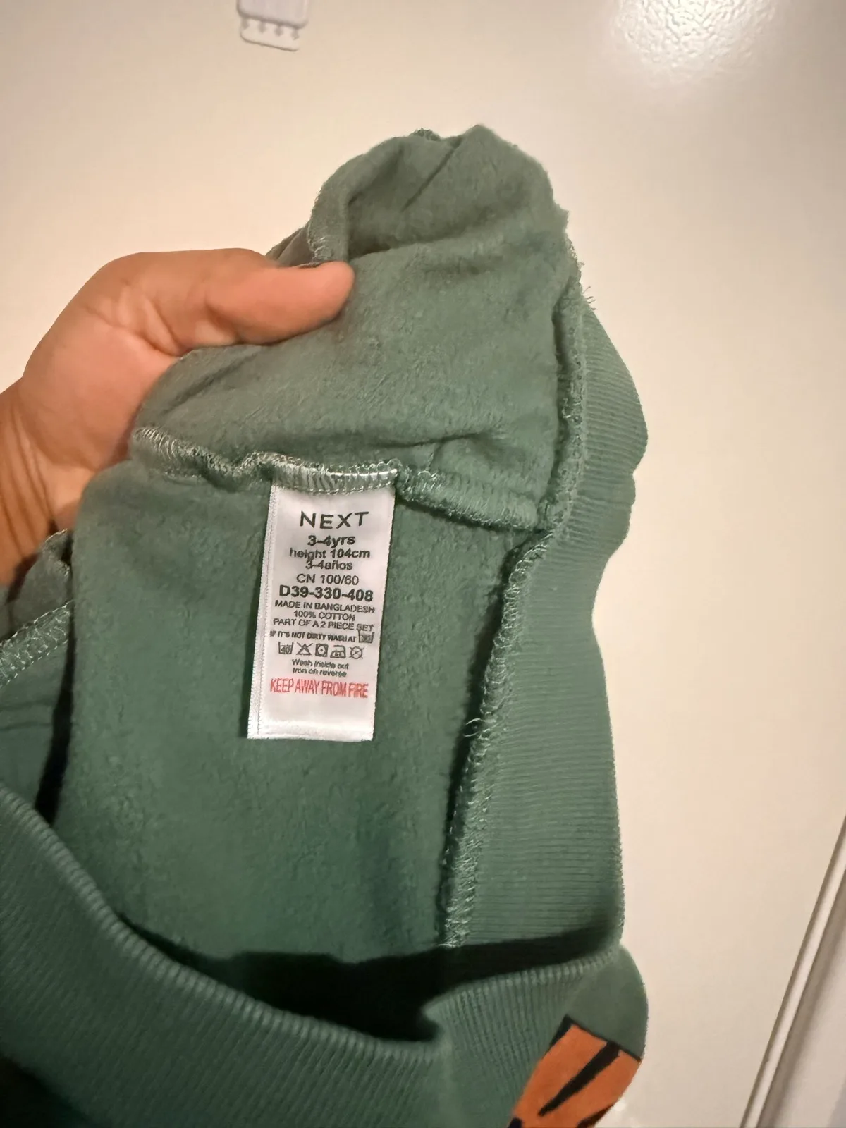 Next hoodie tiger jumper size 3 — photo 4