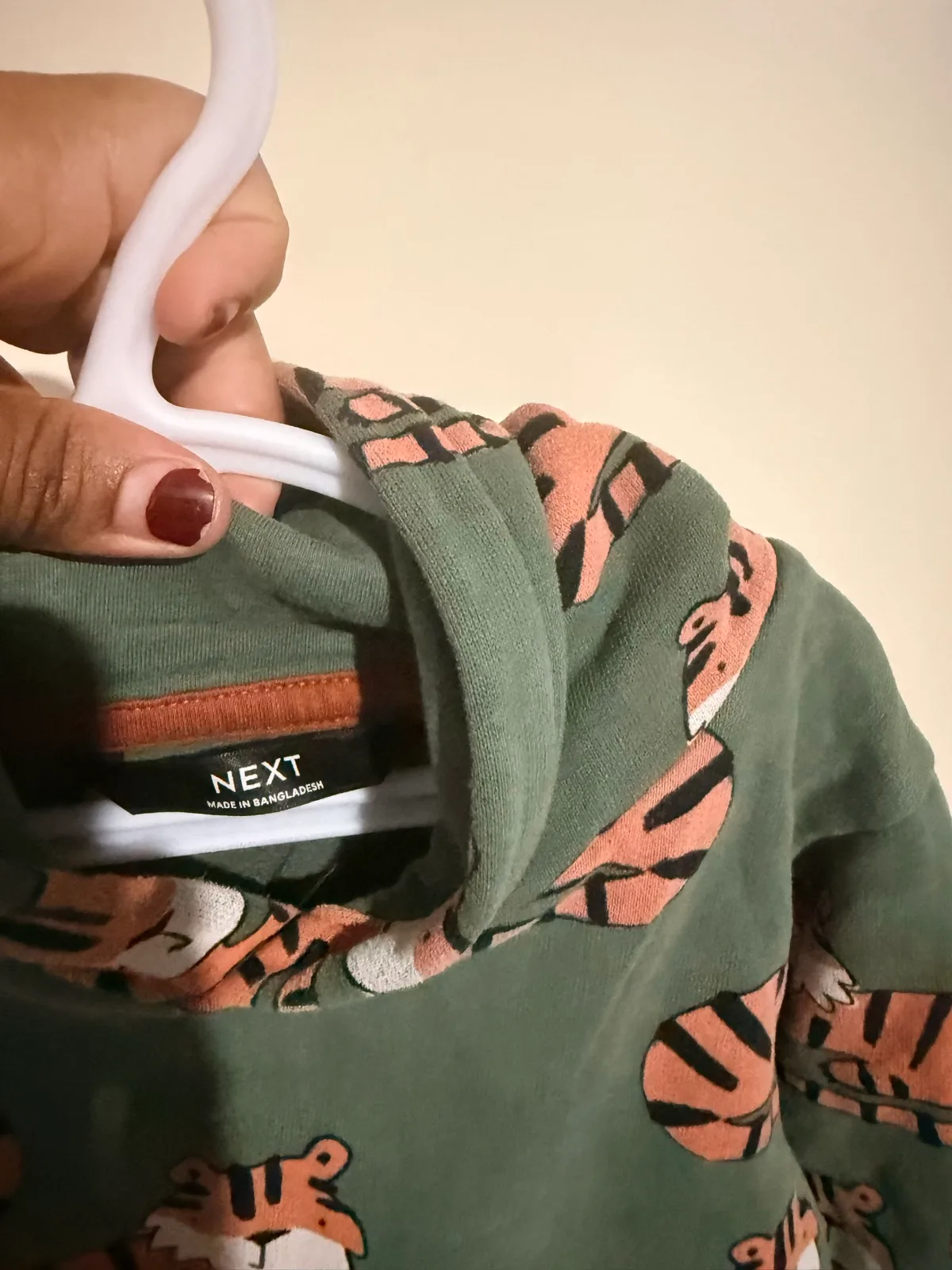 Next hoodie tiger jumper size 3 — photo 3