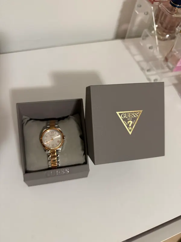 Guess Watch Two Tone Rose Gold & Silver
