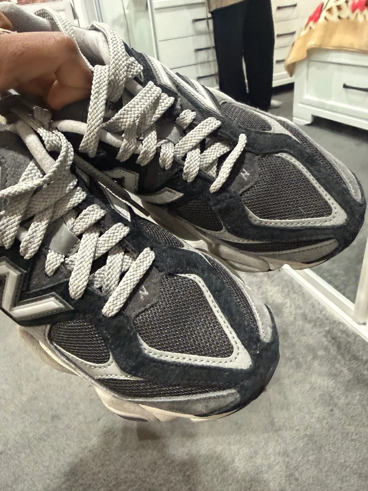 New Balance 9060 Black Grey Size 8 — photo 4