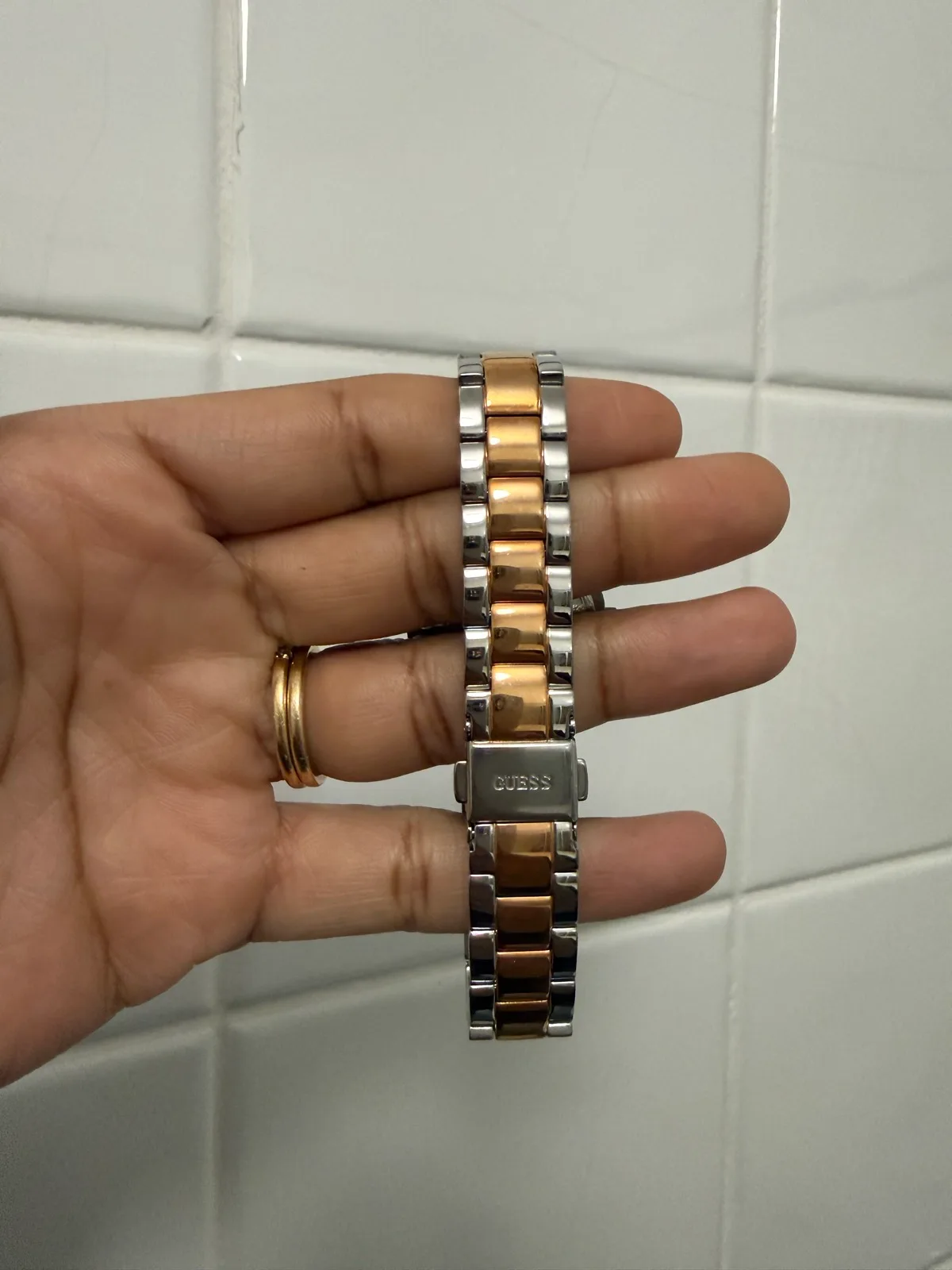 Guess Watch Two Tone Rose Gold & Silver — photo 5