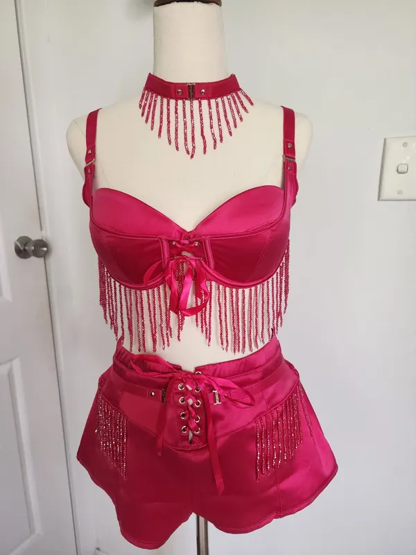 💗 HONEY BIRDETTE MILEY – HOT PINK COMPLETE 3-PIECE SET 💗