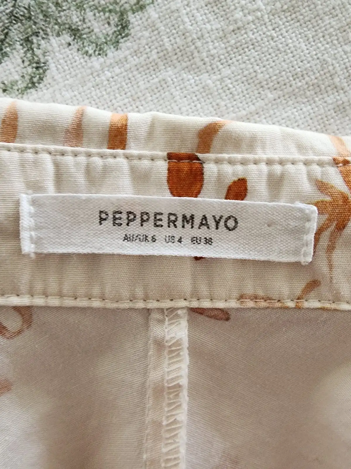 Peppermayo Cut Out Mini Shirt Dress – Size 6 – photo 5