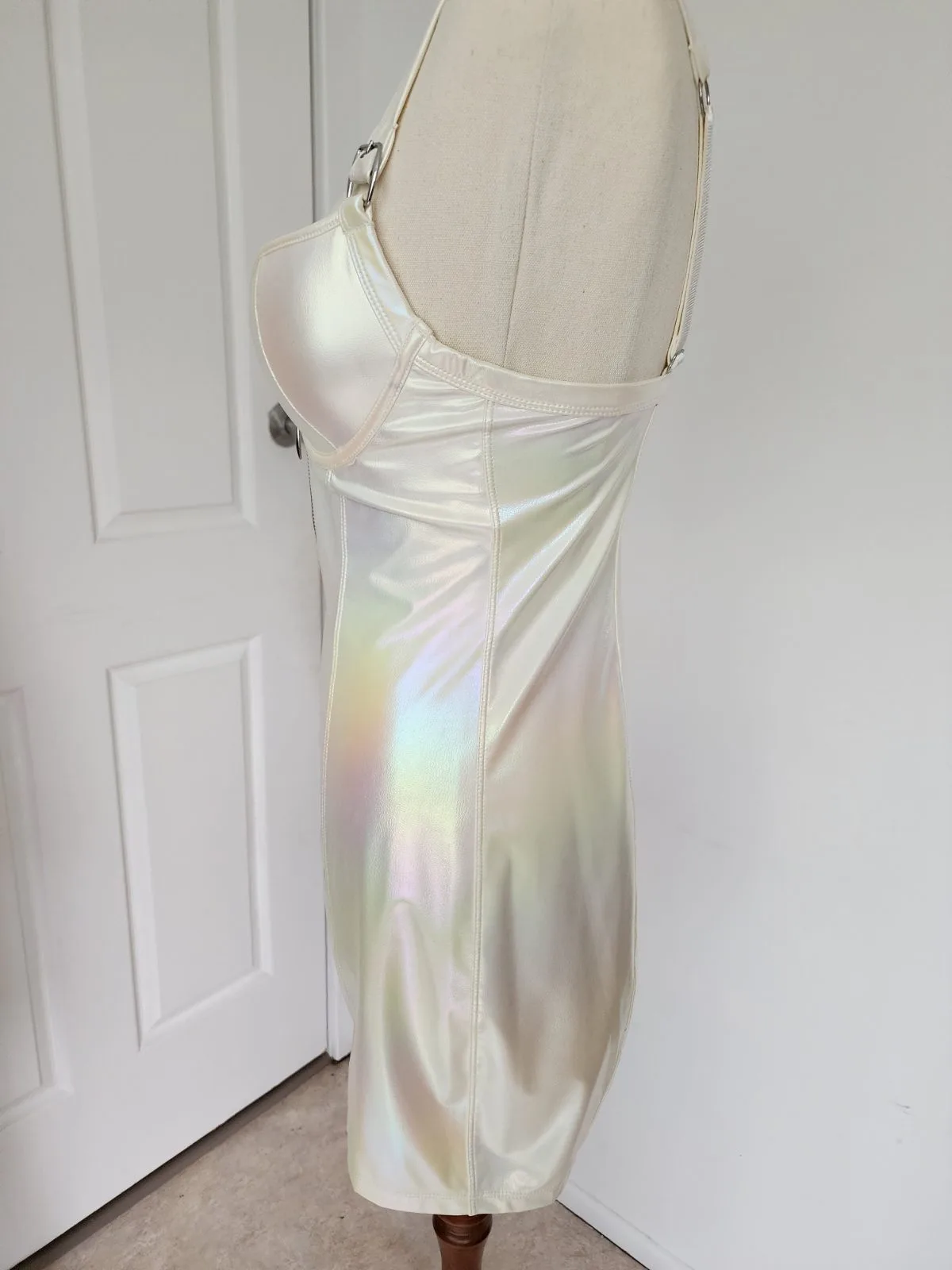 Bras N Things Iridescent Pearl Corset Mini Dress AU 8B/C – photo 3