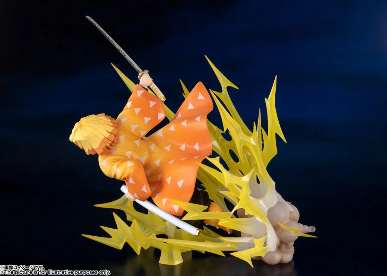 Demon Slayer: Kimetsu no Yaiba - Zenitsu - Bandai Figuart Zero Anime Figure – photo 4