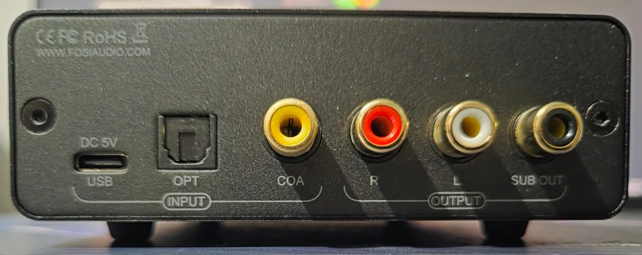 Fosi Audio, Q6 Mini, 2.1 DAC Hi-Res Audio – photo 3