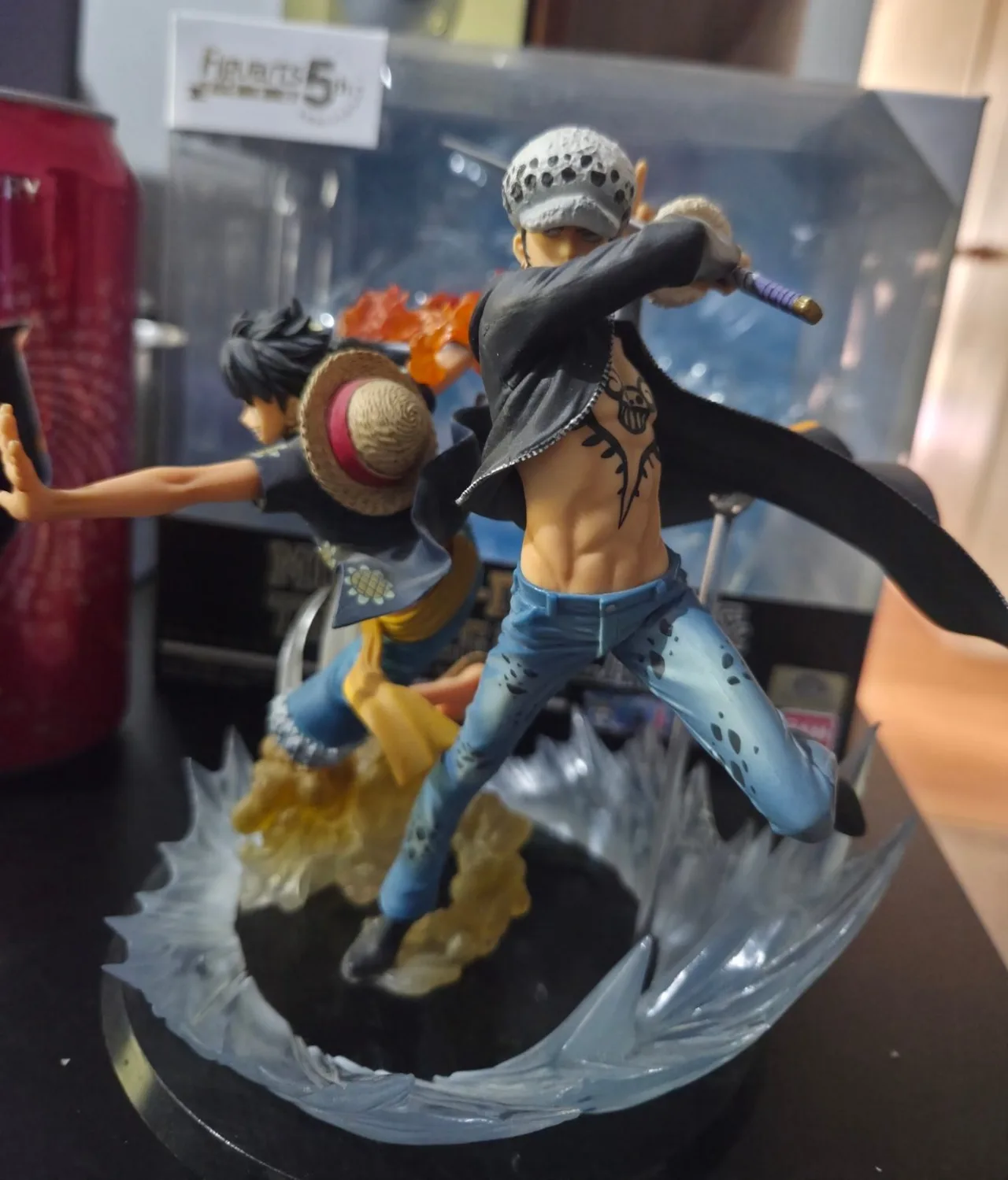 One Piece  Luffy & Law 5th Anniversary Bandai Figuart Zero Anime Figure – photo 9