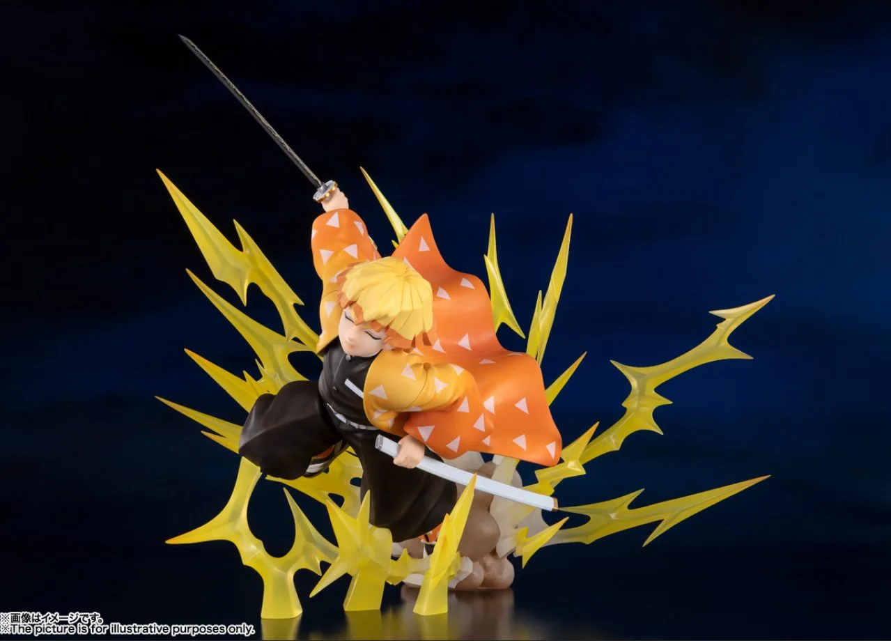 Demon Slayer: Kimetsu no Yaiba - Zenitsu - Bandai Figuart Zero Anime Figure – photo 2