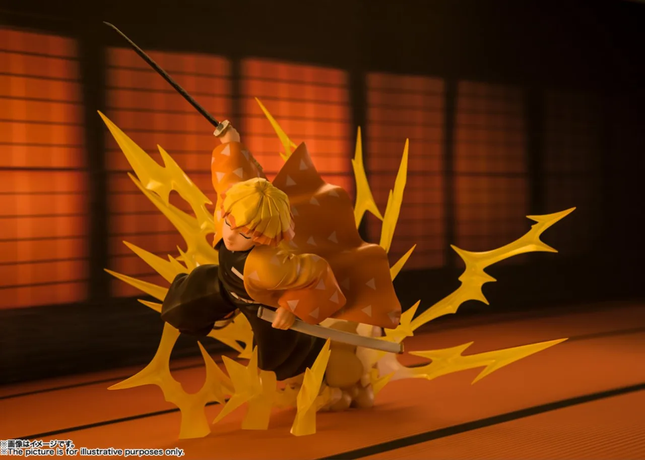 Demon Slayer: Kimetsu no Yaiba - Zenitsu - Bandai Figuart Zero Anime Figure – photo 5