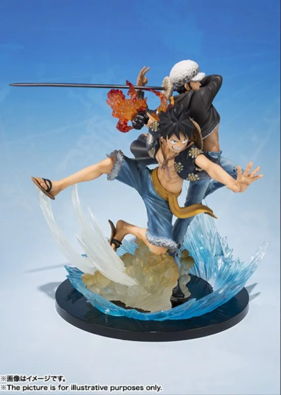 One Piece  Luffy & Law 5th Anniversary Bandai Figuart Zero Anime Figure – photo 2