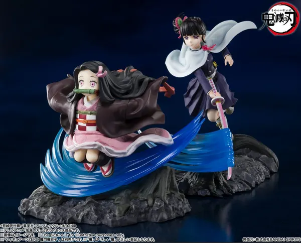 Demon Slayer: Kimetsu no Yaiba Nezuko + Kanao Bandai Figuart Zero Anime Figure