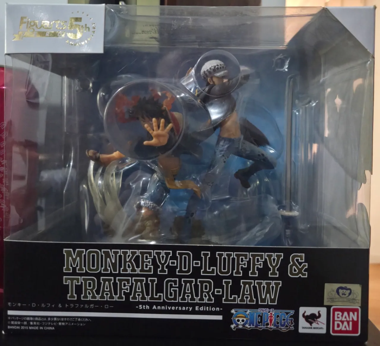 One Piece  Luffy & Law 5th Anniversary Bandai Figuart Zero Anime Figure – photo 5