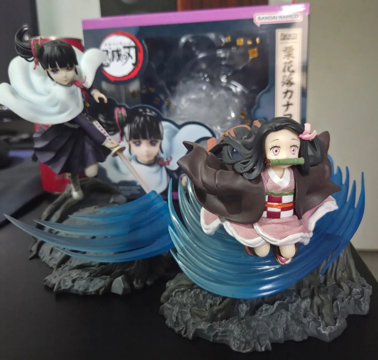 Demon Slayer: Kimetsu no Yaiba Nezuko + Kanao Bandai Figuart Zero Anime Figure – photo 4