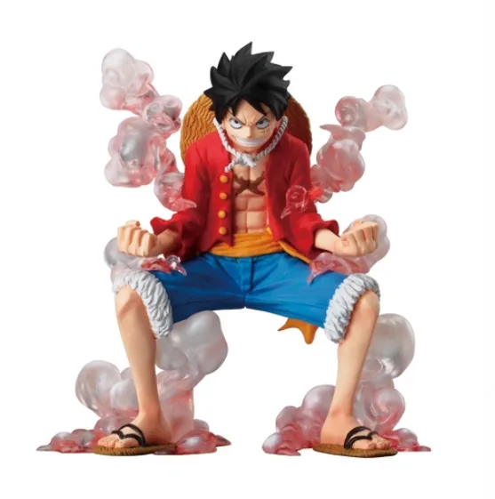 One Piece  Monkey D. Luffy Attack Motions 10 v 10  Bandai Anime Figure – photo 3