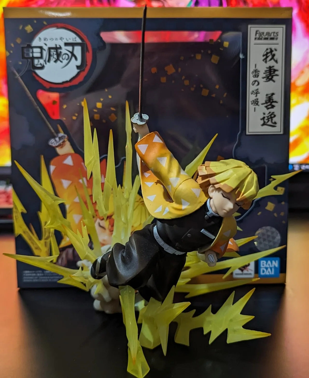 Demon Slayer: Kimetsu no Yaiba - Zenitsu - Bandai Figuart Zero Anime Figure – photo 9