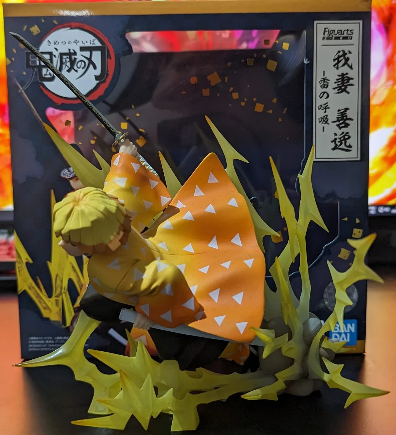 Demon Slayer: Kimetsu no Yaiba - Zenitsu - Bandai Figuart Zero Anime Figure – photo 10