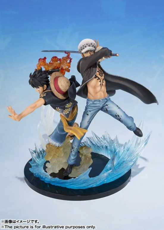 One Piece  Luffy & Law 5th Anniversary Bandai Figuart Zero Anime Figure – photo 3