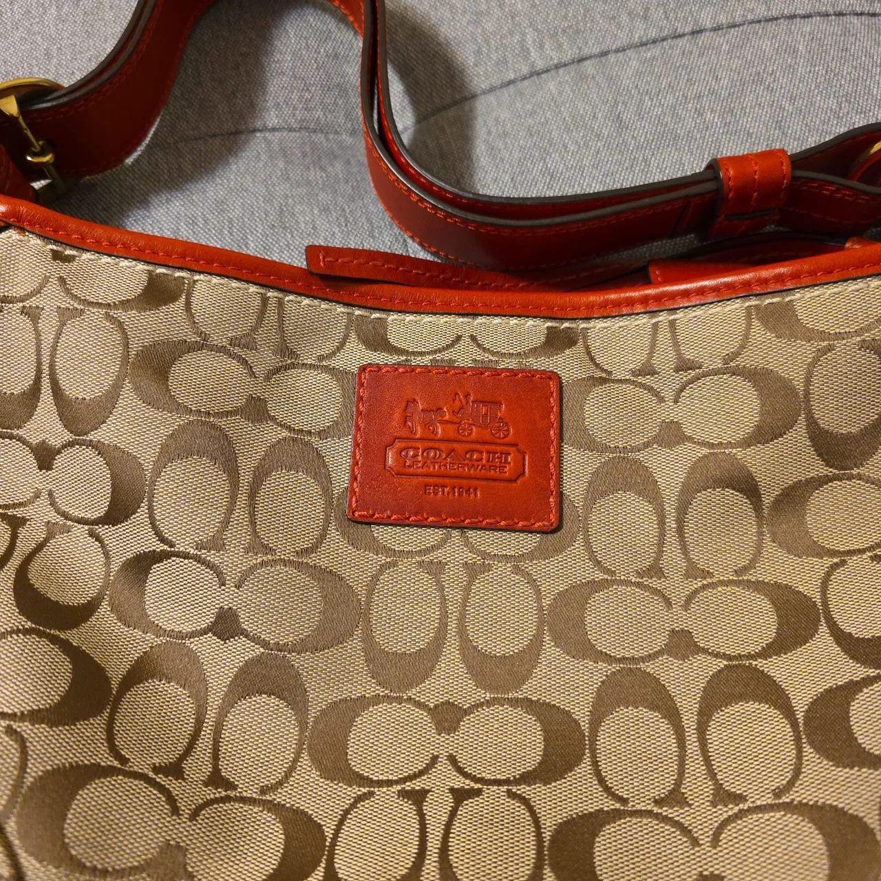✨ Vintage Coach Bleecker Signature East/West Shoulder Bag ✨ — photo 12