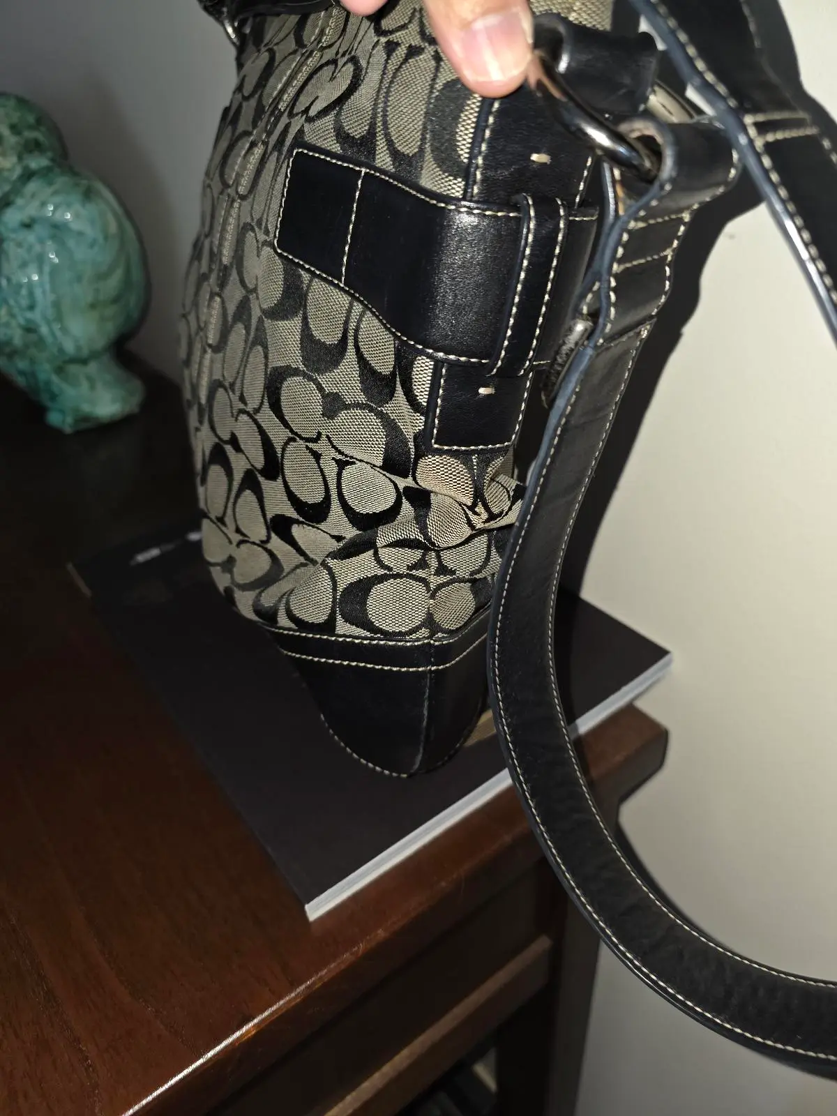 Vintage Coach Soho Signature Jacquard Duffle Bag – photo 5