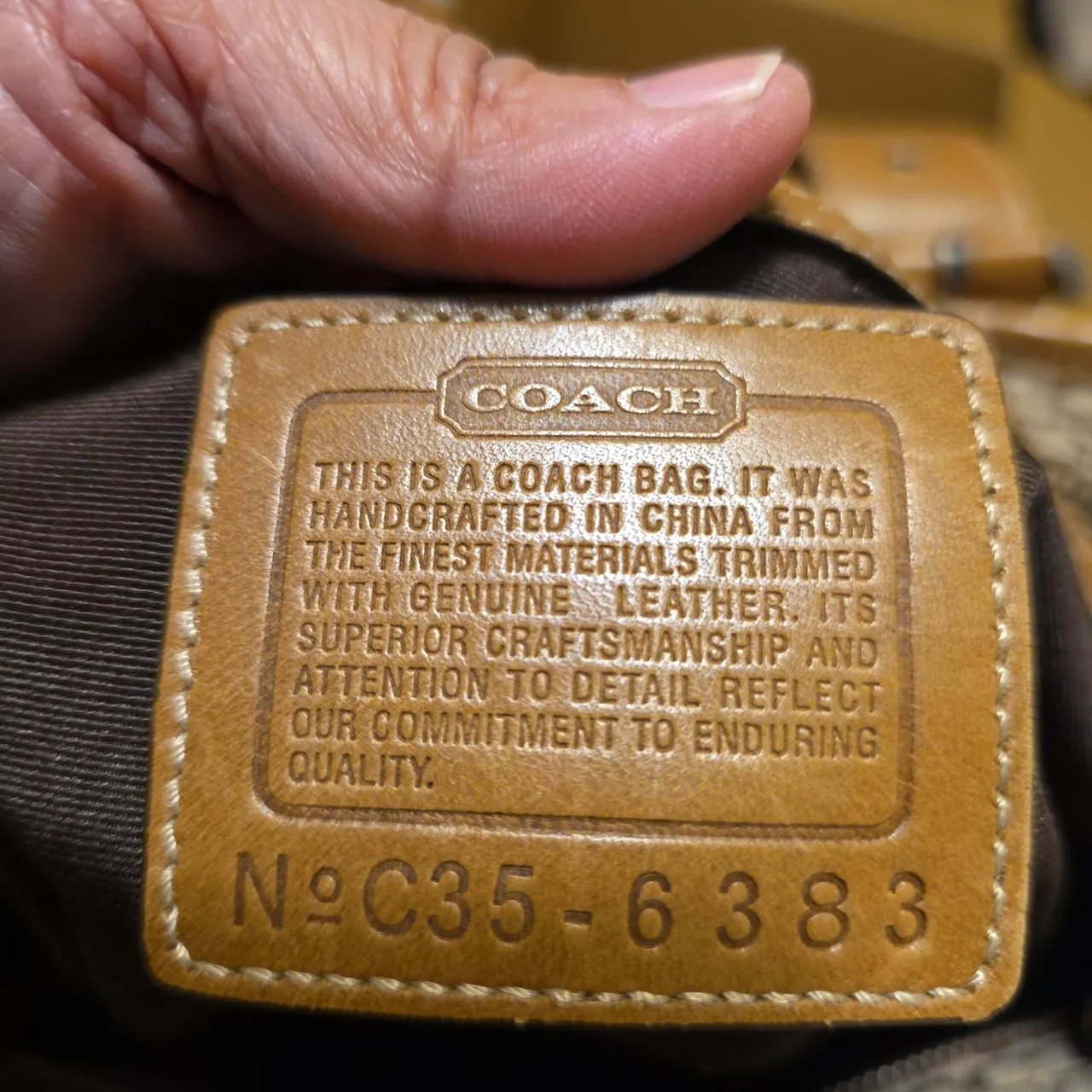 ✨ Vintage Coach Soho Signature Mini Tote ✨ — photo 6