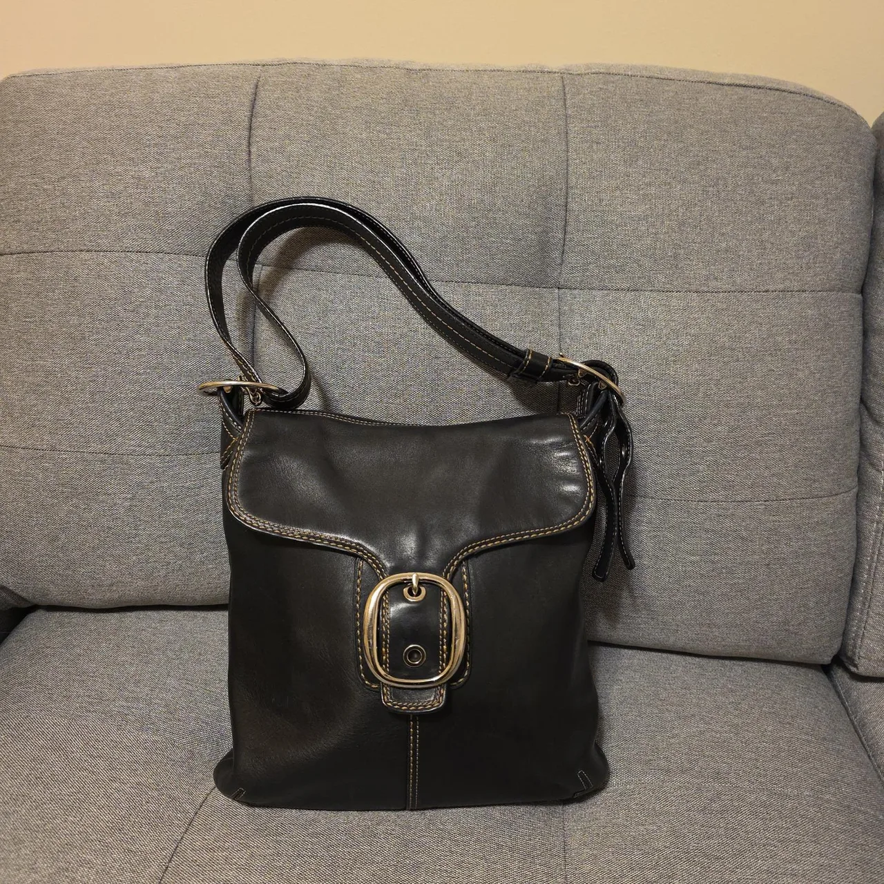 ✨ Vintage Coach Bleecker Large Flap Crossbody ✨ — photo 4