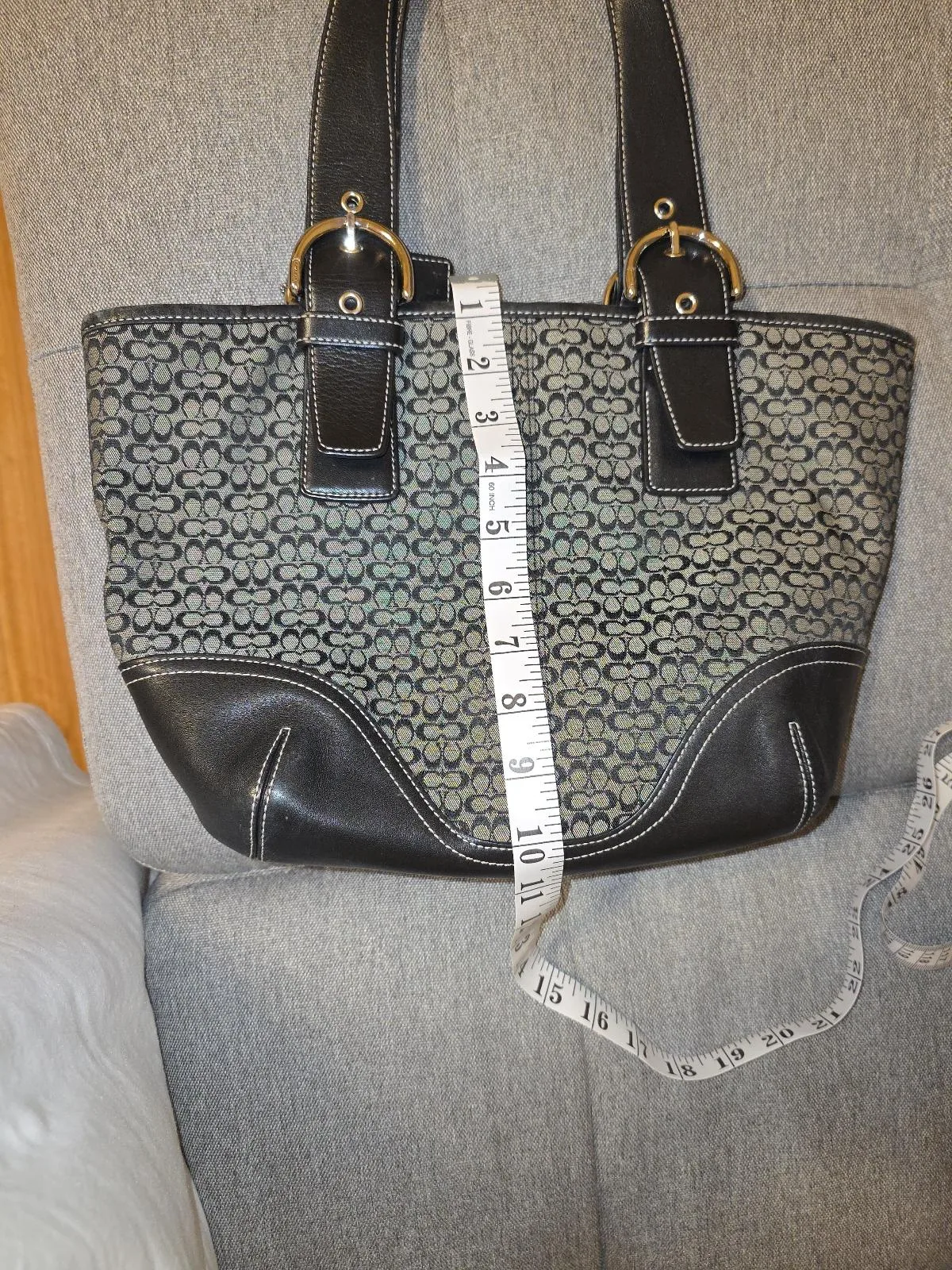 Y2K Vintage Coach Soho Signature Tote – photo 11