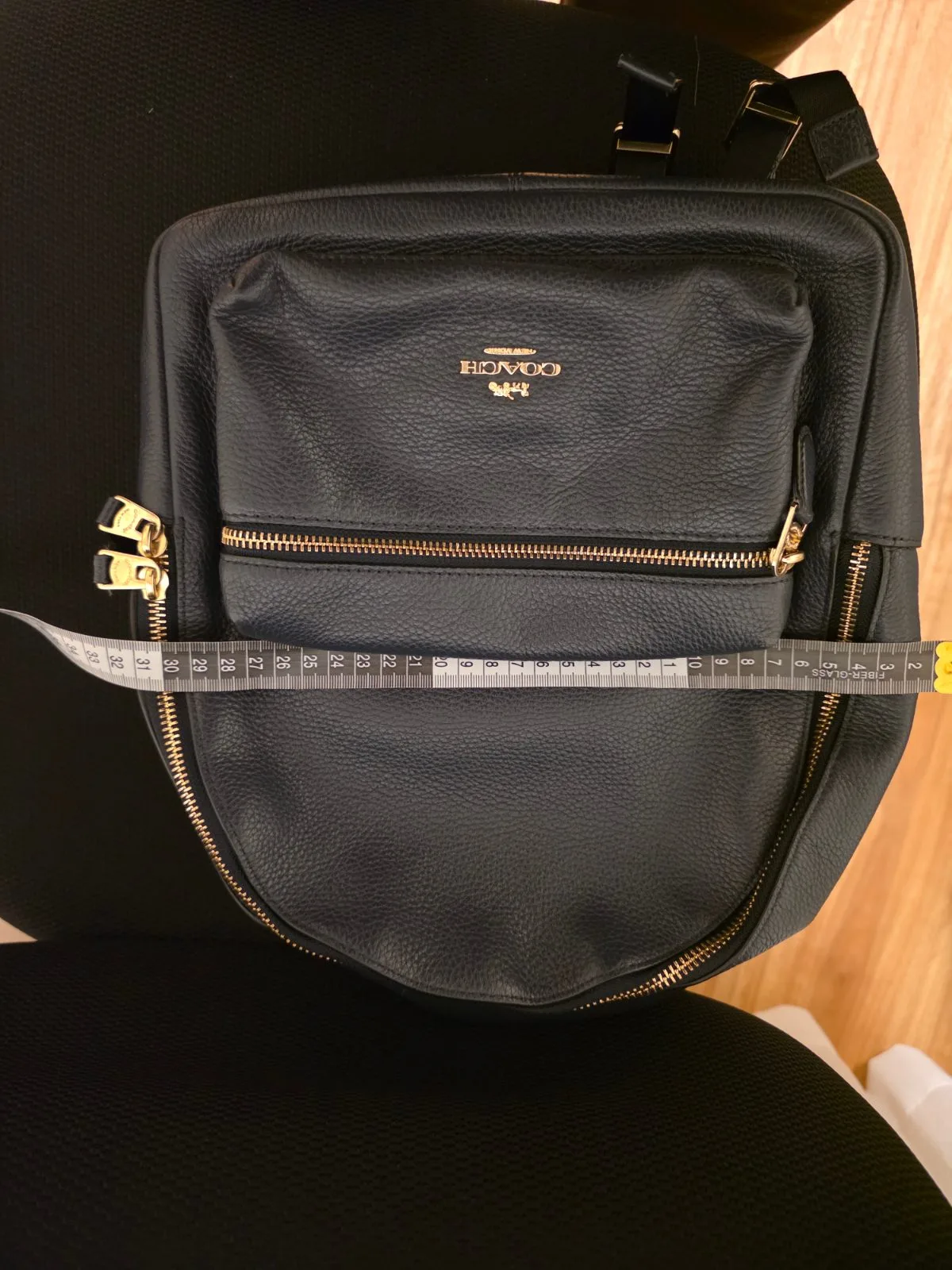 Vintage Coach Charlie Backpack in black refined pebbled leather 🖤 — photo 10