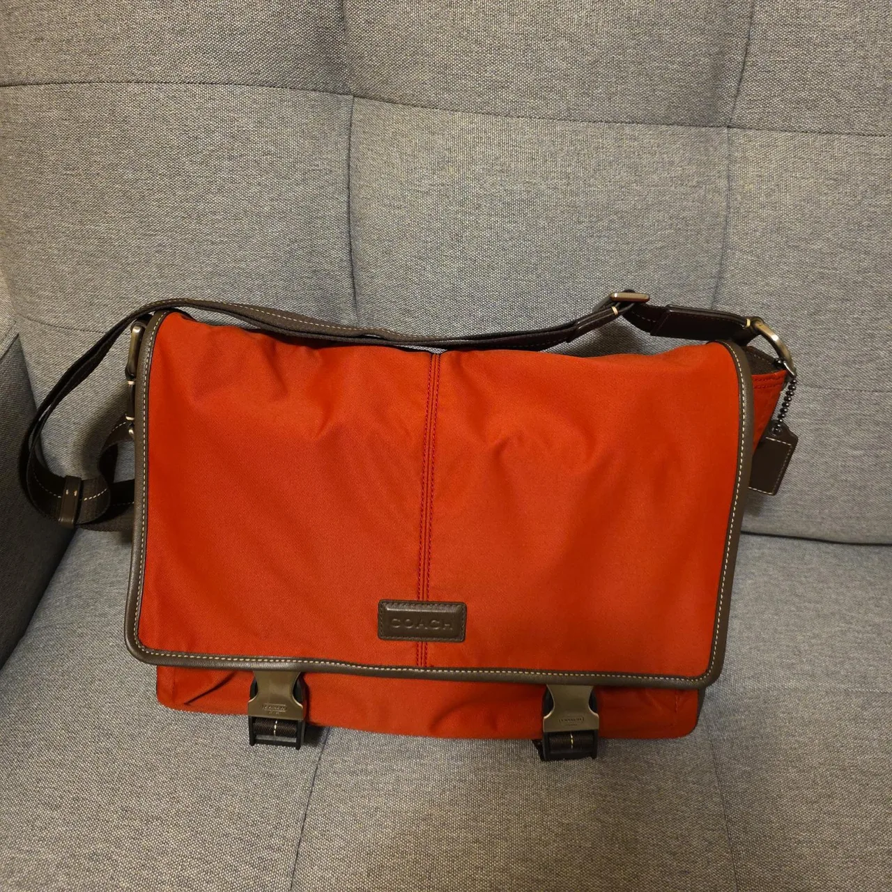 Vintage Coach Nylon Messenger Bag 🧡 — photo 4