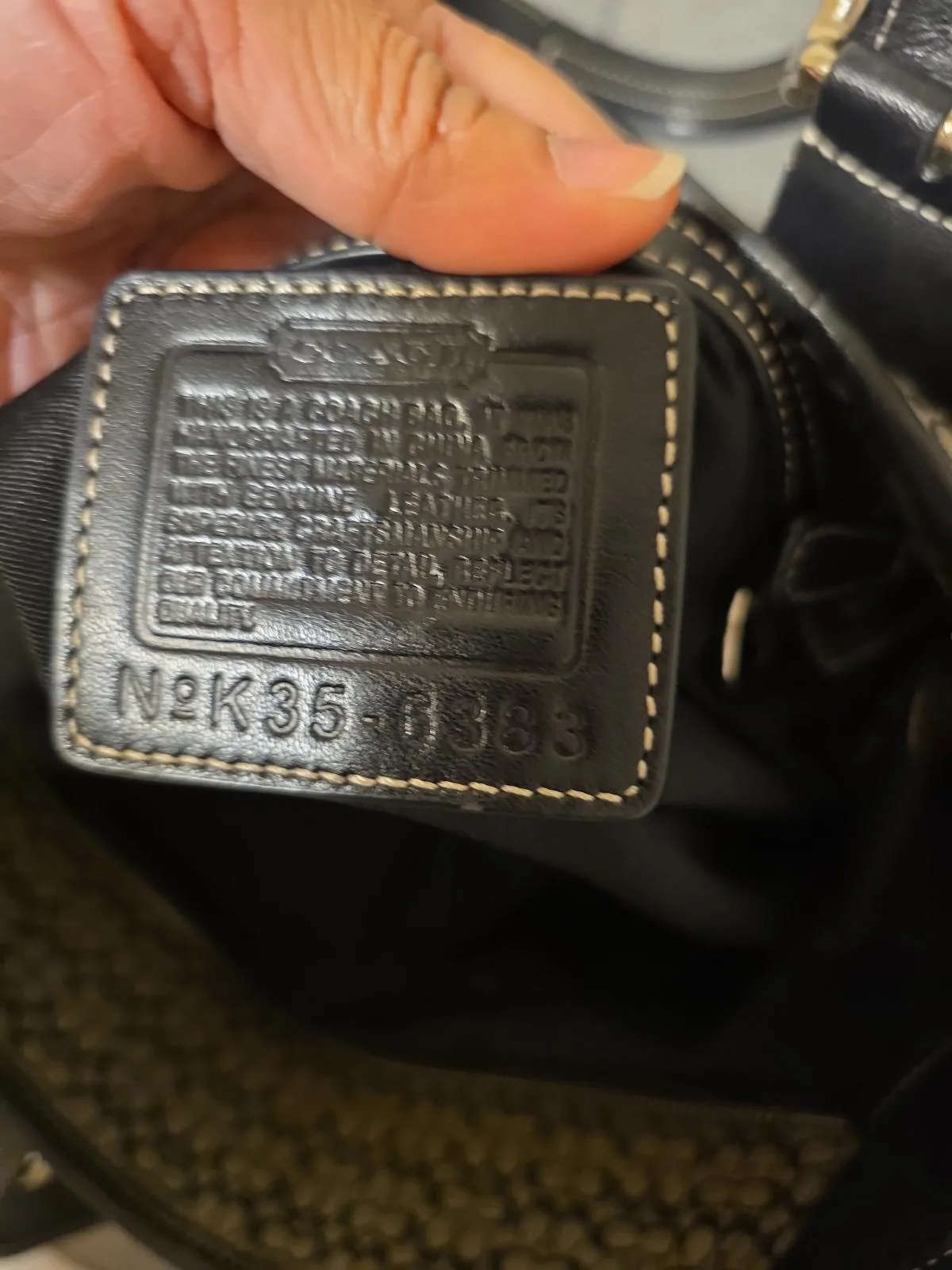 Y2K Vintage Coach Soho Signature Tote – photo 4