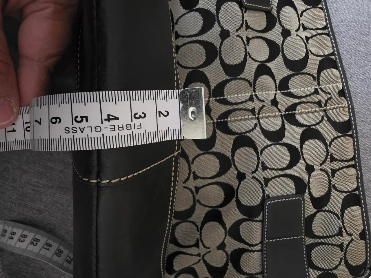 Vintage Coach Soho Signature Jacquard Duffle Bag – photo 12