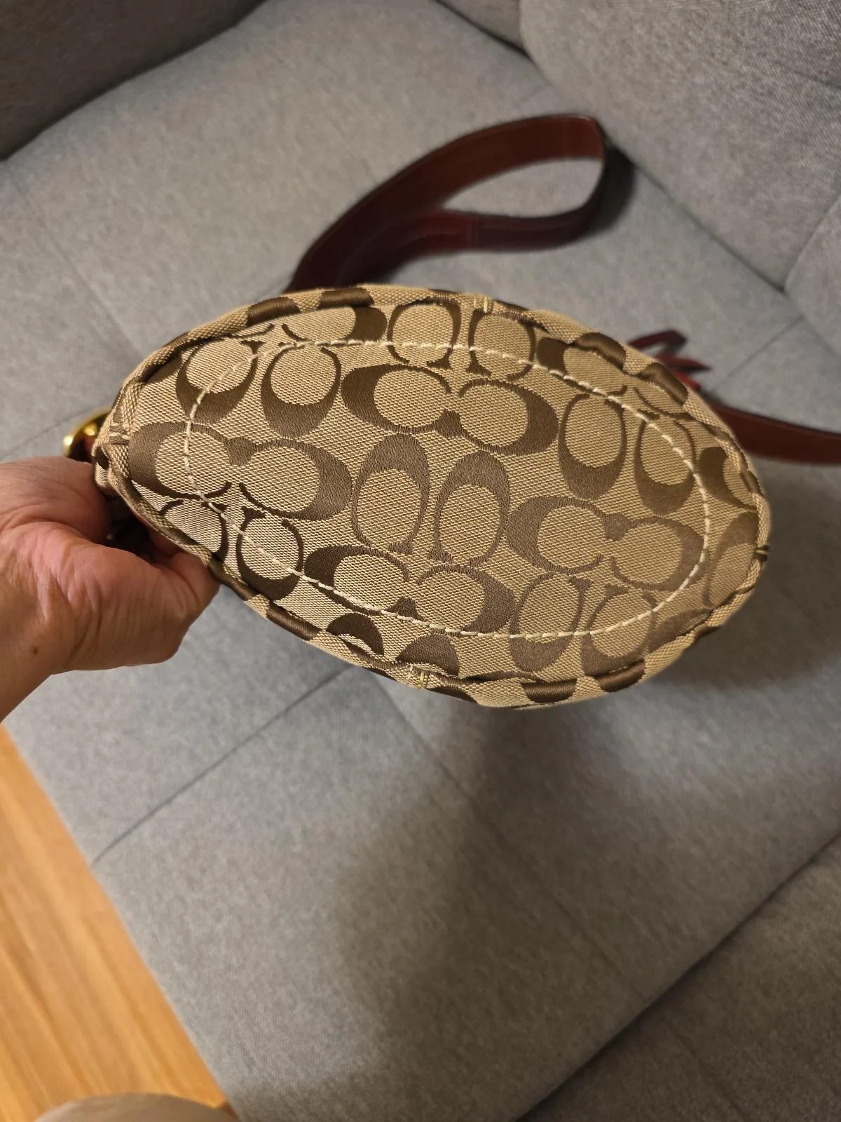 Vintage 2007 Coach Bleecker Signature Bucket/Duffle Bag – photo 5