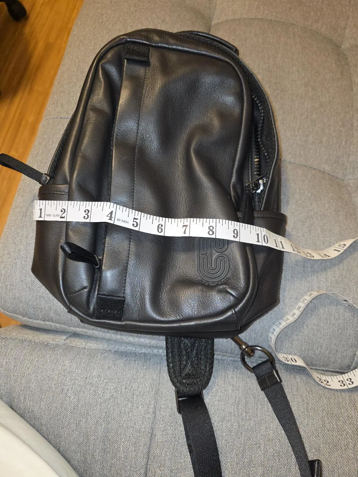 Coach Edge Pack Smooth Leather Sling Bag – photo 10