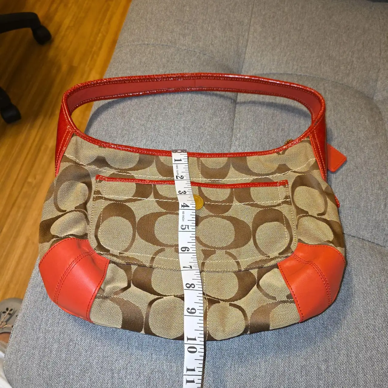 Vintage Coach Ergo Signature Hobo Shoulder Bag – photo 6