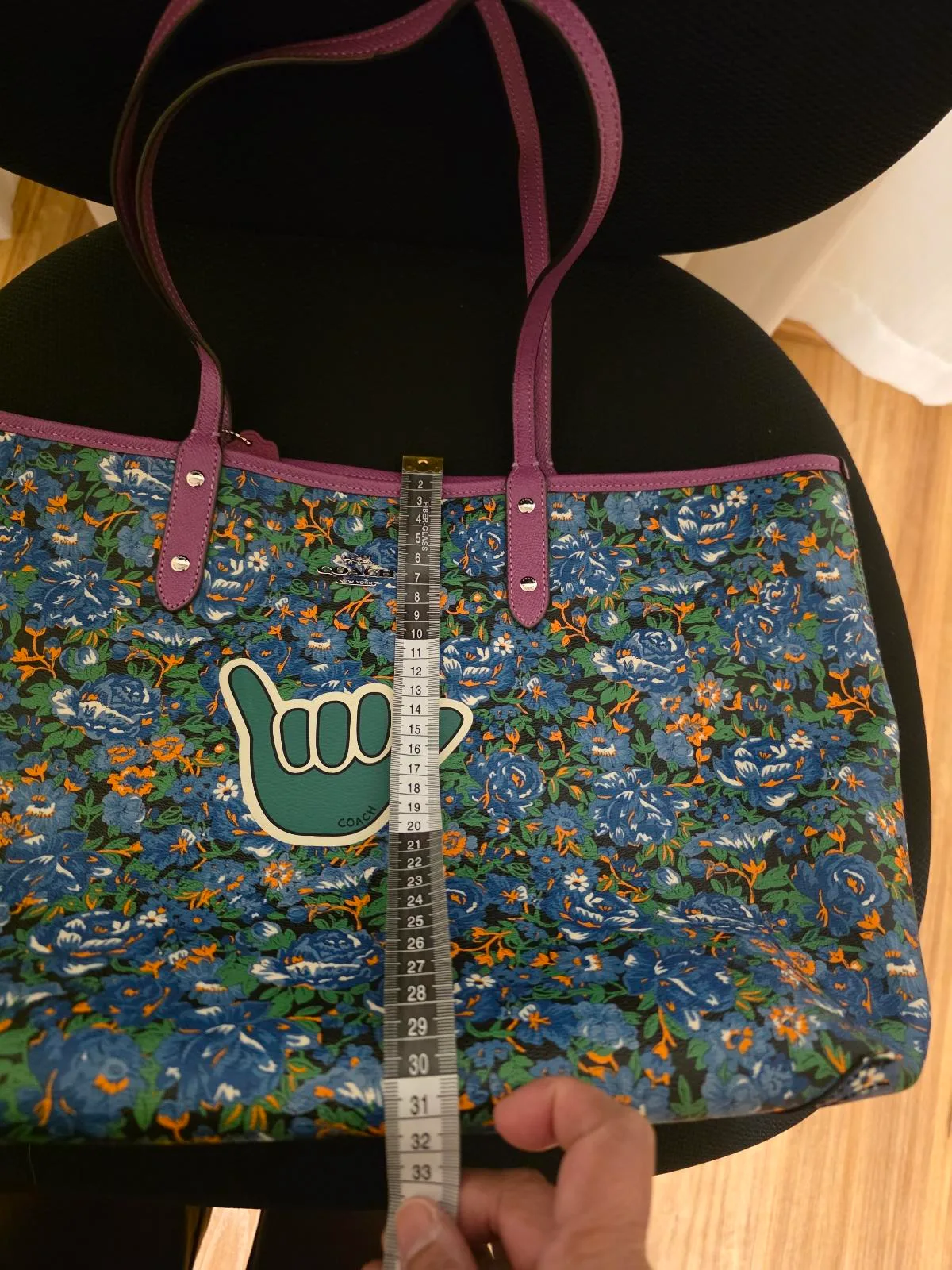 Coach Rare Reversible Shaka City Tote — photo 12