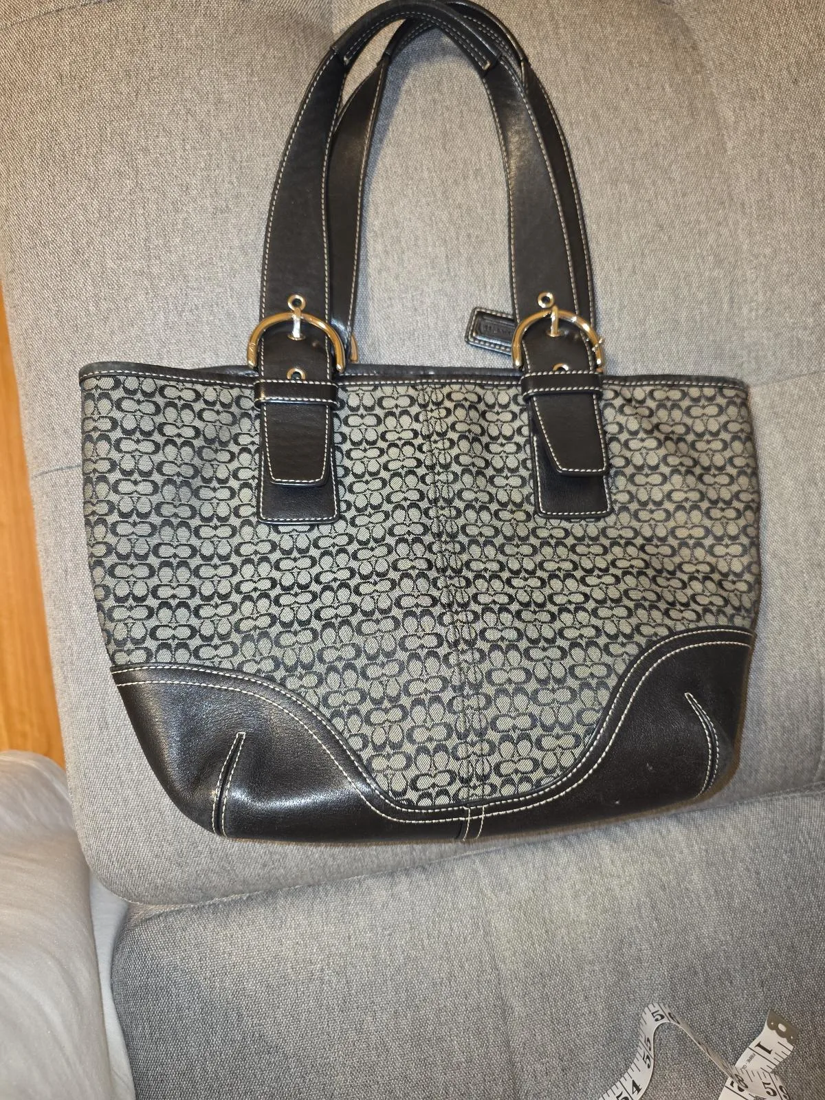 Y2K Vintage Coach Soho Signature Tote – photo 5