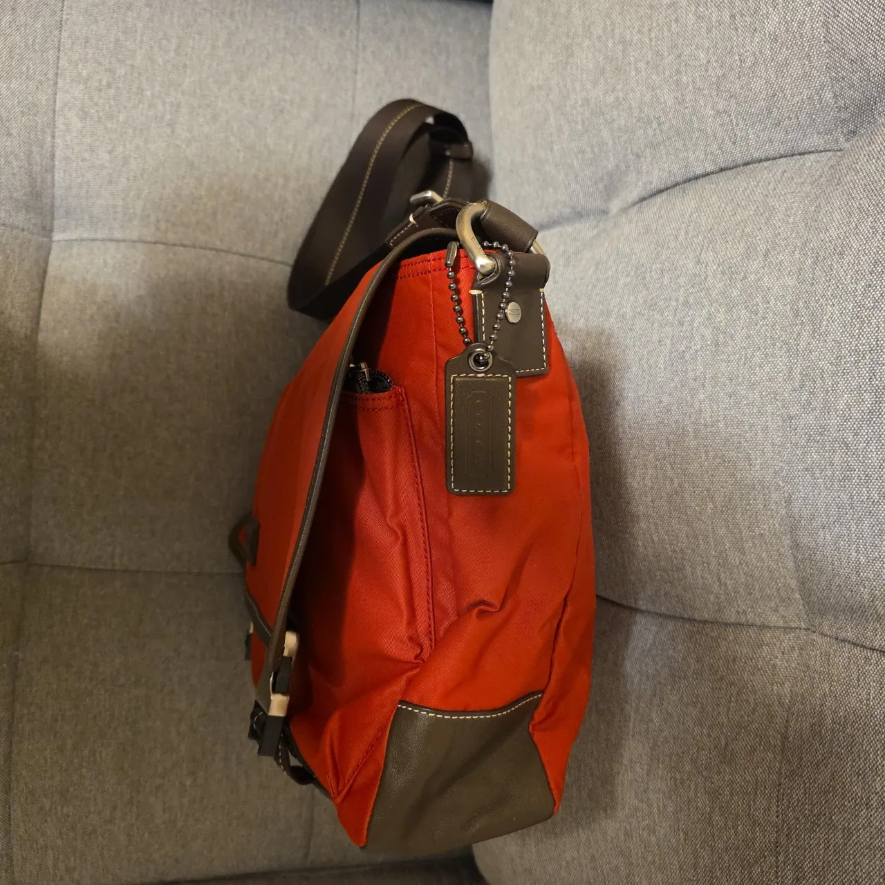 Vintage Coach Nylon Messenger Bag 🧡 — photo 5