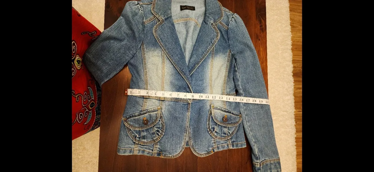 Vintage Y2K OLIVE des OLIVE Denim Fitted Blazer Jacket – photo 9