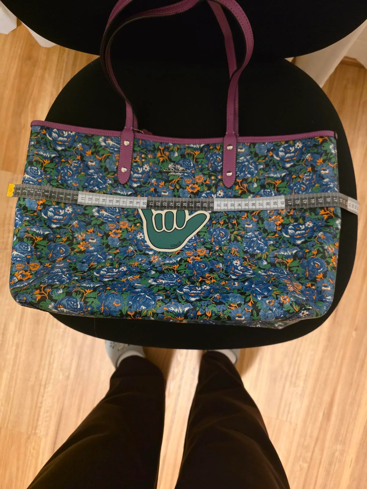 Coach Rare Reversible Shaka City Tote — photo 11