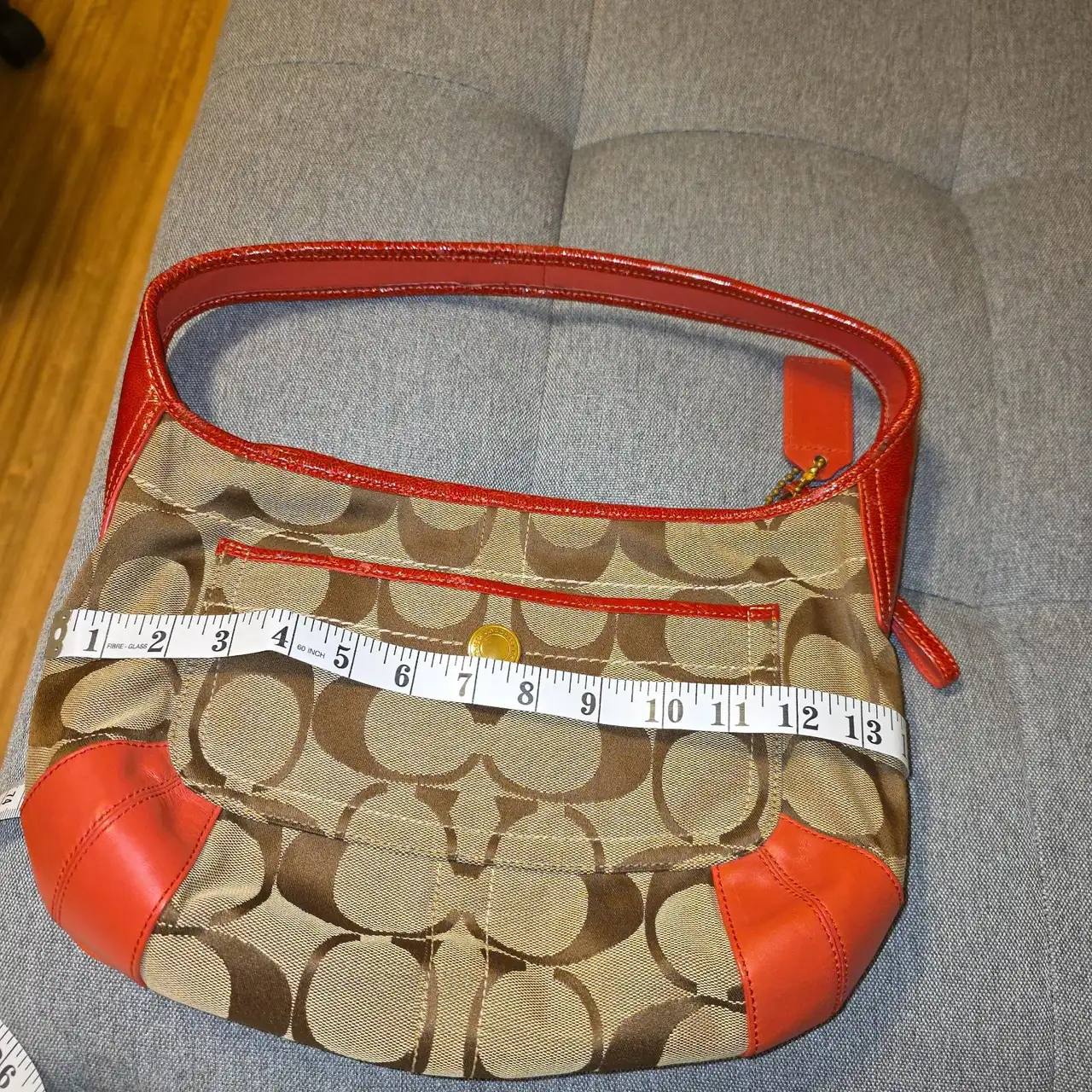 Vintage Coach Ergo Signature Hobo Shoulder Bag – photo 5