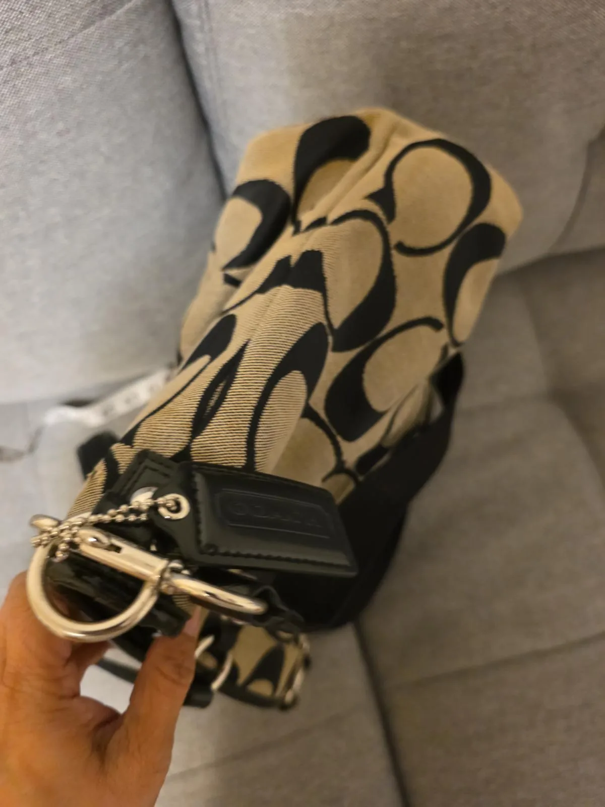 Vintage Coach Poppy Daisy Signature Satchel/Tote – photo 5