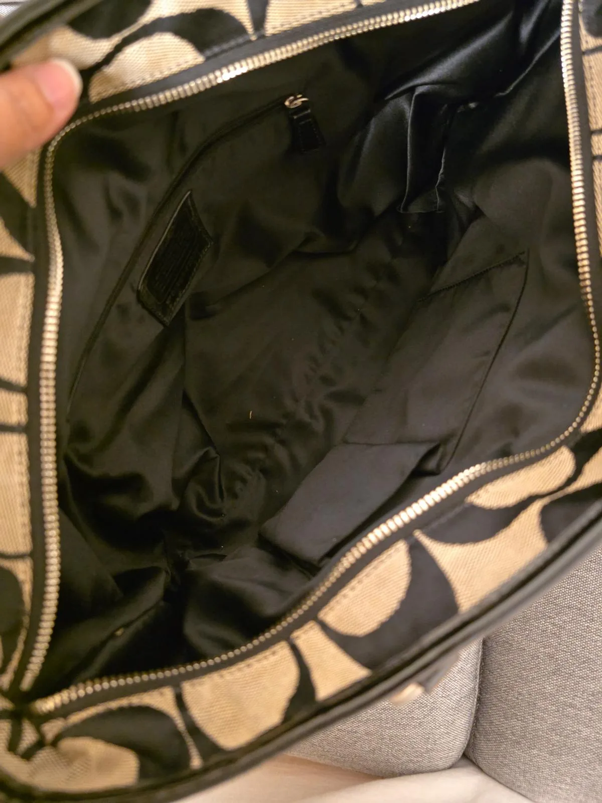 Vintage Coach Poppy Daisy Signature Satchel/Tote – photo 6