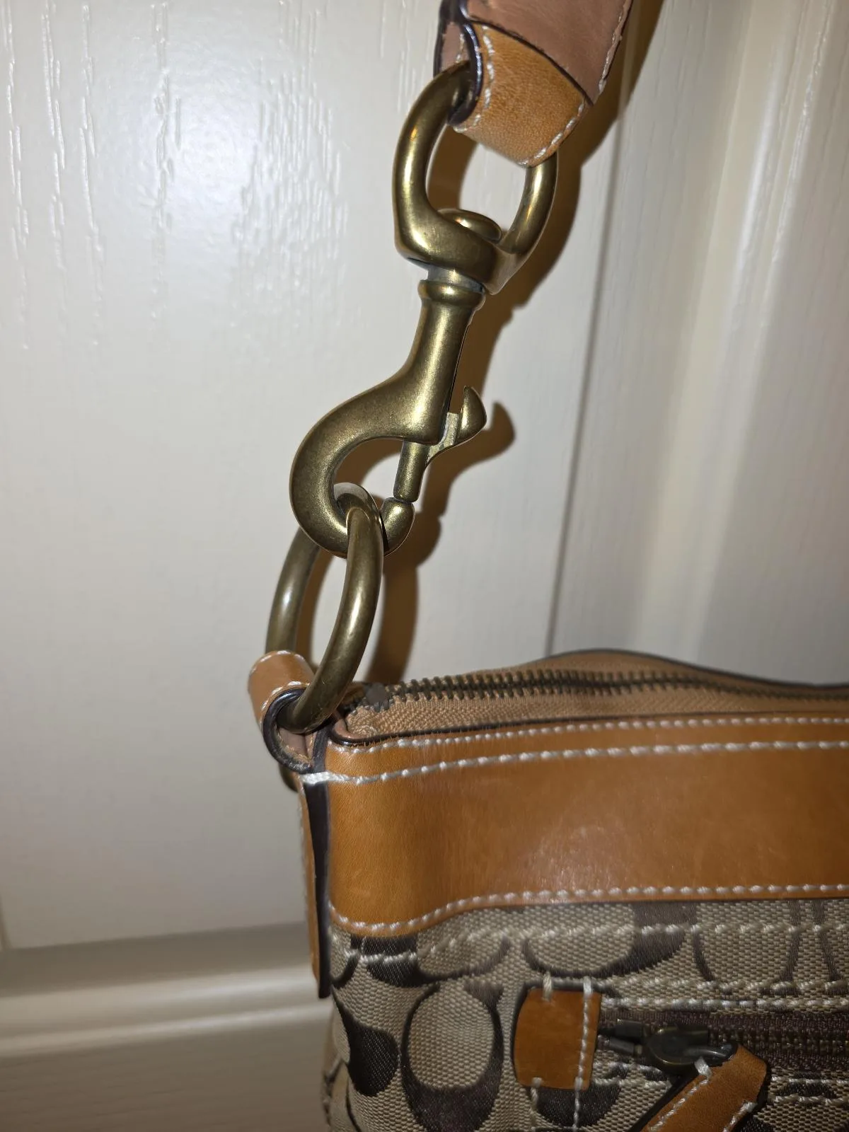 Vintage Coach Signature Sufflette Shoulder Bag – photo 5