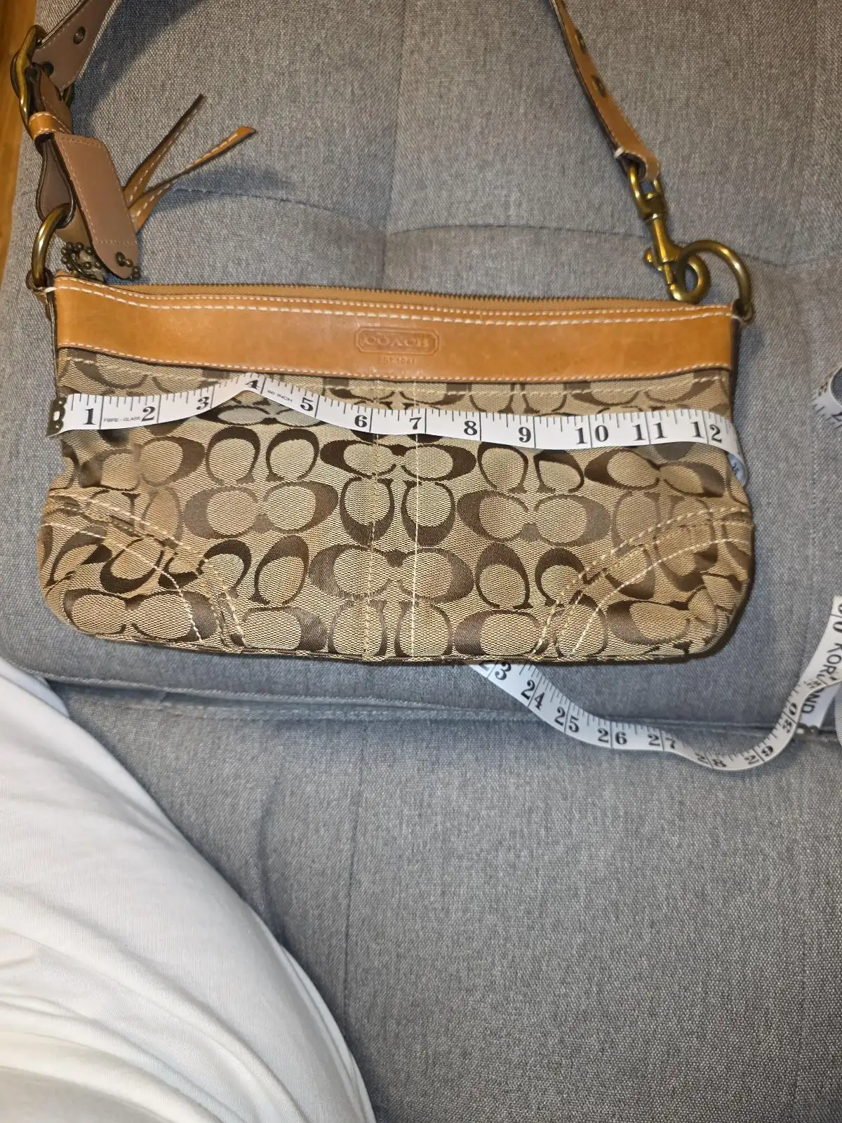 Vintage Coach Signature Sufflette Shoulder Bag – photo 8