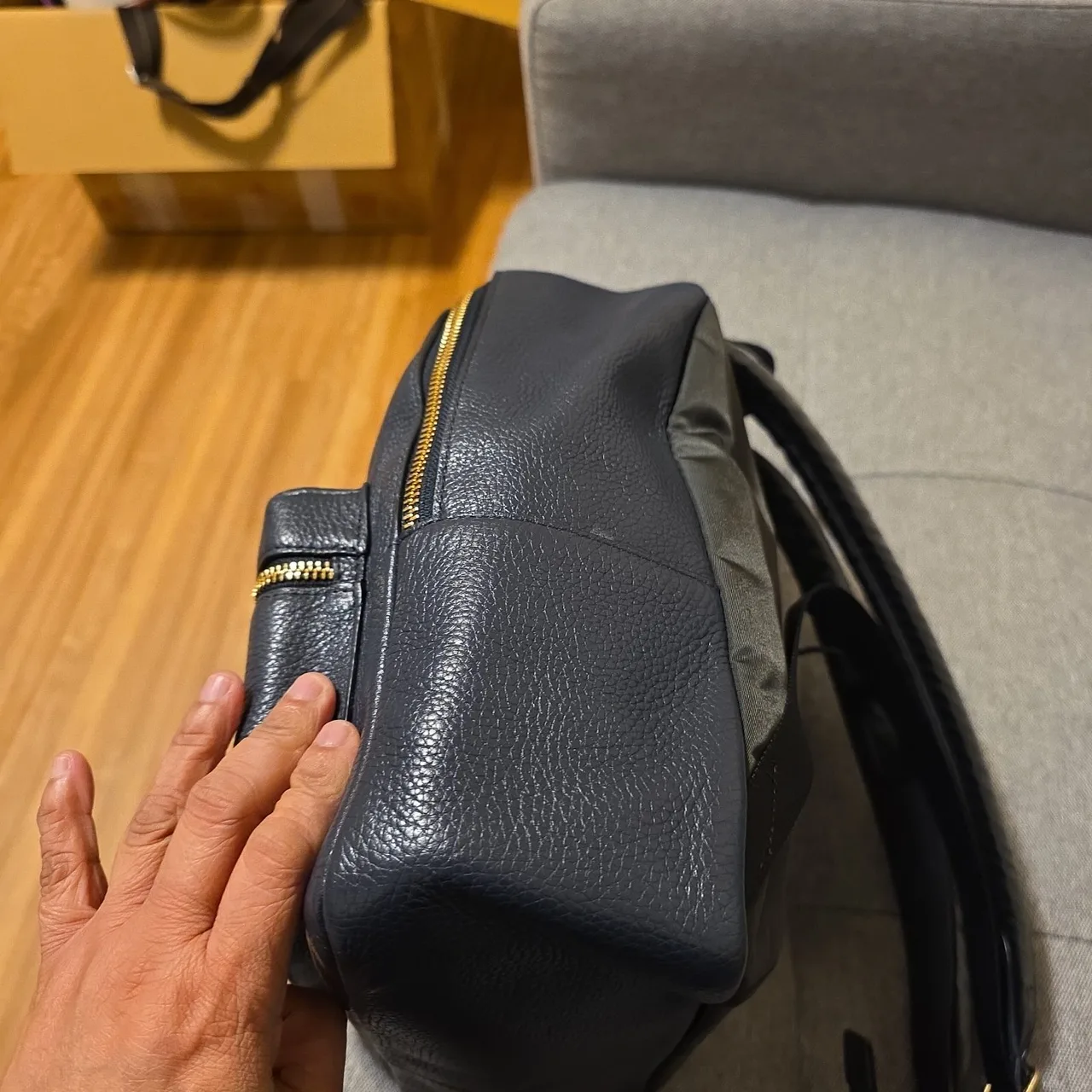 Vintage Coach Charlie Backpack in black refined pebbled leather 🖤 — photo 9