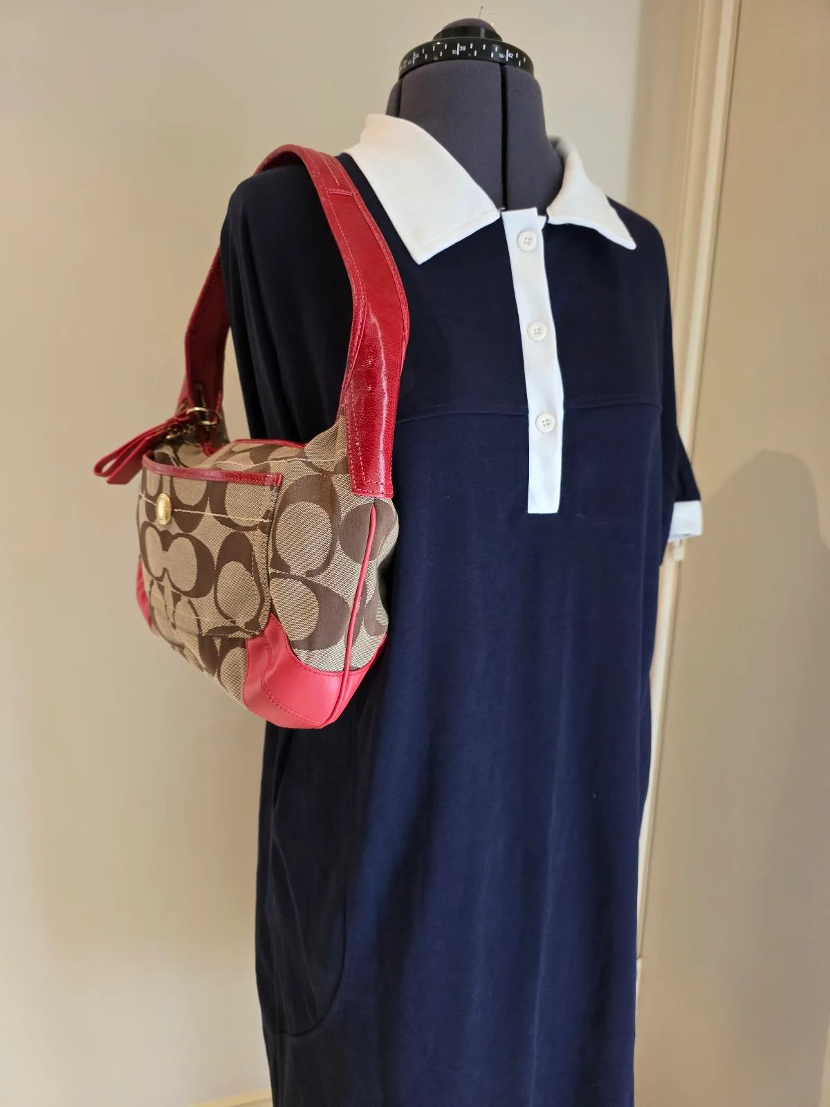Vintage Coach Ergo Signature Hobo Shoulder Bag – photo 2