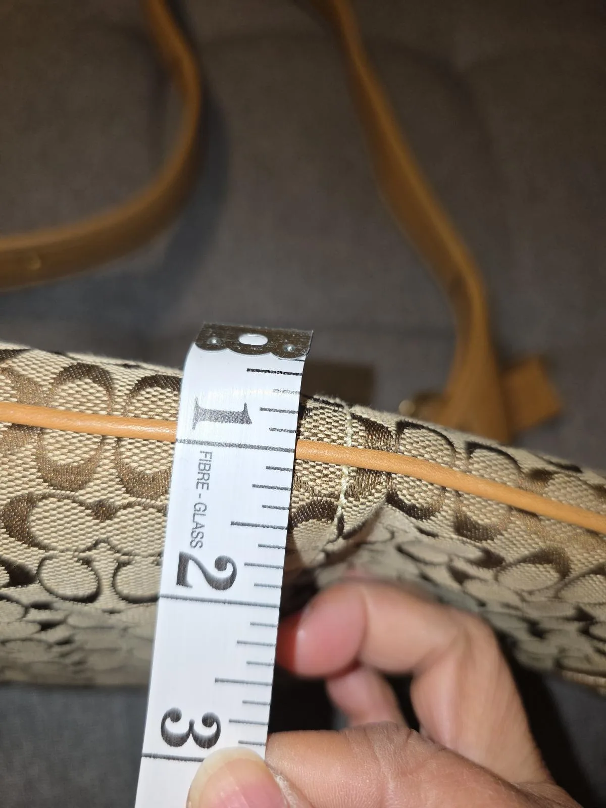 Vintage Coach Signature Canvas Hobo Shoulder Bag – photo 10